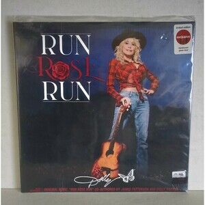 Dolly Parton "Run Rose Run" 2021 Sealed Clear Green Vinyl Limited ED EXCLUSIVE